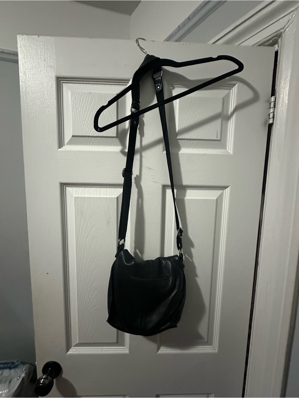 The Sak Black Leather Crossbody with Stud Accents - Picture 2 of 6